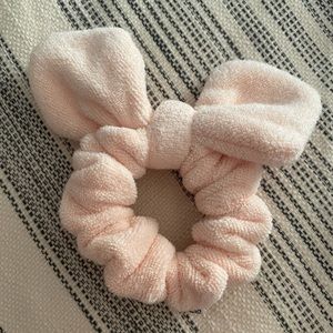 Stoney Clover terry scrunchie in orange